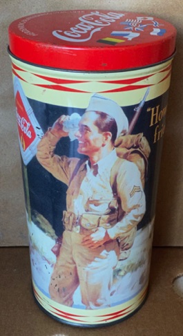 76201-2 € 4,00 coca cola voorraadblik afb. soldaat.jpeg